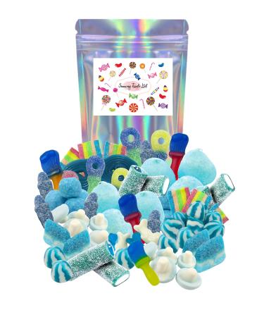 1kg Blue Pick N Mix Sweets - Share Size Resealable Bag