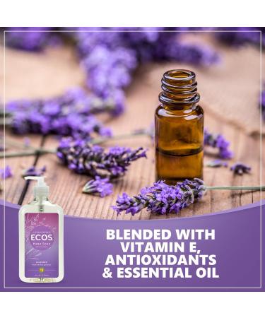 Buy ECOS Hypoallergenic Lavender Hand Soap (17oz, 6-Pack) - Earth Friendly Products - Buy Online on GoSupps.com