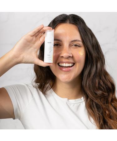 Vitamin C Serum - Brightening & Firming 30ml | Anti-Aging L-Ascorbic Acid Ferulic Acid Sea Buckthorn Oil & Hyaluronic Acid - Deep Hydration - Buy Online on GoSupps.com