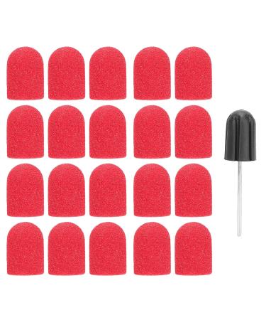 Nail Sanding Belt - Fine Sandpaper 0.6 x 2.5 cm Nail Grinding Head for Home Use | Big Red Nail Tool - Buy Online on GoSupps.com