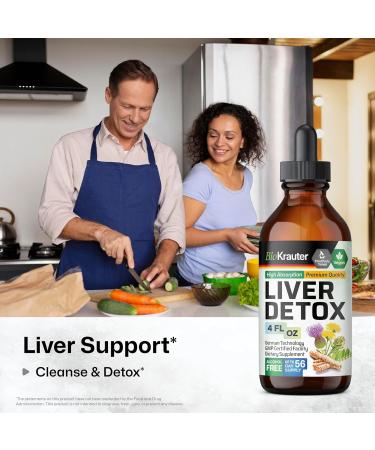 BIO KRAUTER Dandelion Root 250 Capsules & Liver Support Tincture 4 Fl. Oz - Buy Online on GoSupps.com