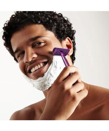 Zomchi Safety Razor for Women - Double-Blade Metal Razor with 10 Blades Purple Shaving Set Perfect for All Double-Blade Razors - Buy Online on GoSupps.com