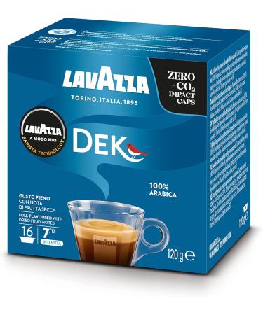 Lavazza A Modo Mio Espresso Dek Cremoso 256 Espresso Coffee Capsules Medium - Buy Online on GoSupps.com