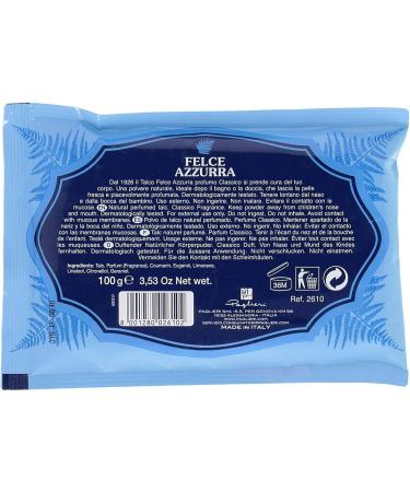 Felce Azzurra Felce Azzurra Blue Liver Talc 100g Sachet - Buy Online on GoSupps.com