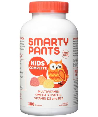 Smarty Pants Kids Complete Multi-Vitamin 180 Gummies (1)