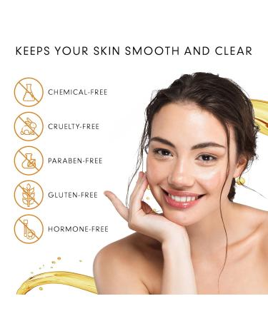 All Natural Facial Serum with Ferulic & Hyaluronic Acid - Vitamin C for Acne Scars & Dark Spots | ML Delicate Beauty - 30ml Face Serum for All Skin Types - Buy Online on GoSupps.com