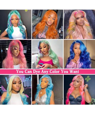 613 Blonde Human Hair Lace Front Wig 20 Inch - Brazilian Virgin Body Wave, 180% Density, HD Lace Frontal, Pre Plucked with Baby Hair - Buy Online on GoSupps.com
