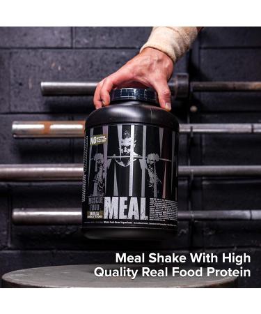 Animal Meal - All Natural High Calorie Meal Shake - Egg Whites  Beef Protein  Pea Protein  Vanilla Vanilla 5.3 Pound (Pack of 1) - Buy Online on GoSupps.com