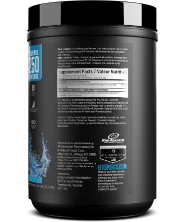 EFX Sports Kre-Alkalyn Powder 500g PH-Correct Creatine Monohydrate | Multi-Patented Formula Gain Strength Build Muscle & Enhance Performance Blue Frost 500 gram Blue Frost 500 g (Pack of 1) - Buy Online on GoSupps.com