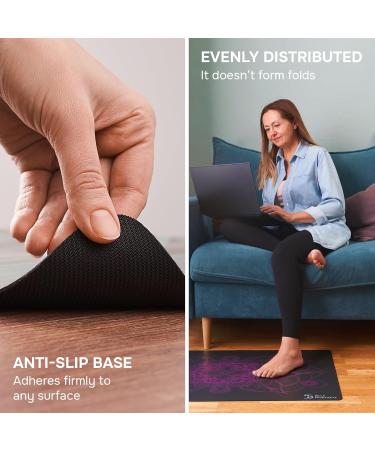 Grounding Mat 60x80 cm - Premium Foot Grounding Mat for Natural Healing & Wellbeing - Buy Online on GoSupps.com