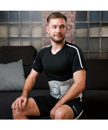 Vitalworxx Back Bandage - Support Belt for Back Pain Relief & Sciatica | XXL (Waist 110-125 cm) - International Shipping - Buy Online on GoSupps.com