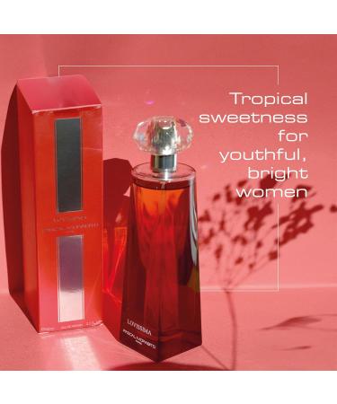 Louvissima - 3.4 Oz Eau De Parfum - Fragrance Mist For Women - Aromatic Fruity Scent - Perfume Spray With Strawberry Litchi Rose Vanilla Accords - Buy Online on GoSupps.com