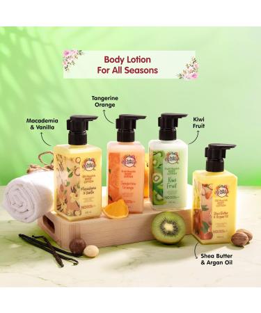 Buds & Berries Fruit Nourish Body Lotion with Shea Butter & Argan Oil | Rich Moisturisation for Normal to Dry Skin | Paraben-Free 240ml | International Shipping - Buy Online on GoSupps.com