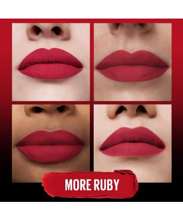 Maybelline Color Sensational Ultimatte Matte Lipstick - More Ruby Ruby Red 1 Count - Buy Online on GoSupps.com