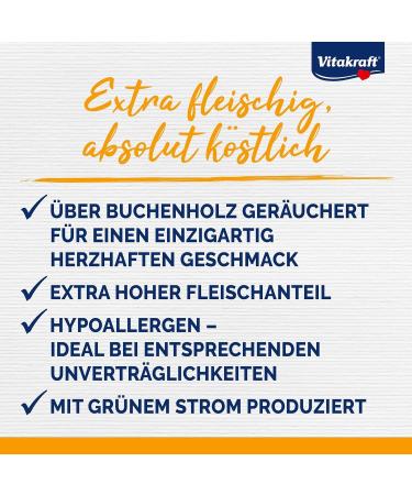 Vita Force Beef Stick - Hypoallergenic Dog Treats with Turkey & Ostrich Rice & Potatoes Sugar-Free | 50x12g - Buy Online on GoSupps.com