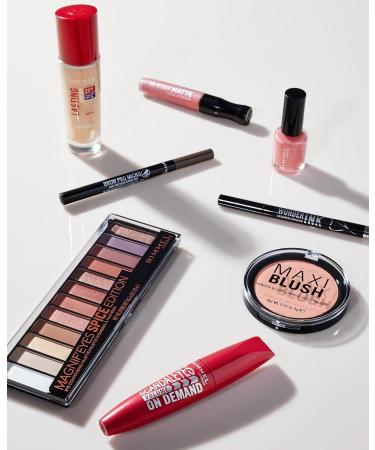 Rimmel London Stay Matte Liquid Lip Color - Kiss-Proof Waterproof Matte Lipstick | 12-Hour Full Coverage - 850 Shadow .21oz - Buy Online on GoSupps.com