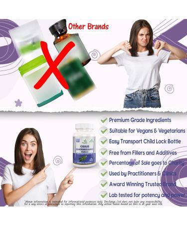 Organic Ayushya Cissus Quadrangularis Capsules - 60 Capsules for Natural Bone Health - Buy Online on GoSupps.com