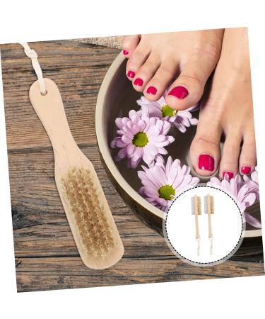 Mipcase 2pi ces Brosse Exfoliante pour Pied Pied Kit Outils de P dicure pour Soins des Deux- - Buy Online on GoSupps.com