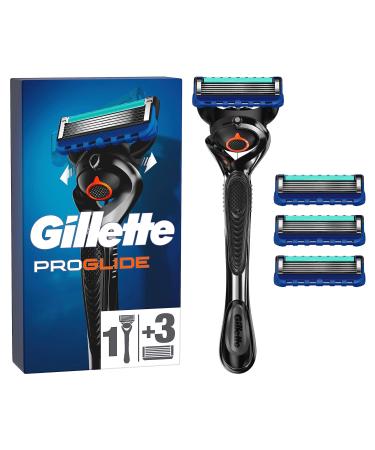 Gillette ProGlide wet razor for men razor + 4 razor blades with 5-blade gift for men old 1 piece (1 pack)