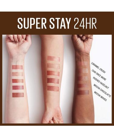Maybelline SuperStay 24H 2-Step Liquid Lipstick Coffee Edition | Mocha Moves 340 - 1 Count - Buy Online on GoSupps.com