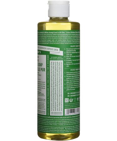 Dr. Bronner's Hemp Almond Pure-Castile Liquid Soap - 1lb (Pack of 1) | 18-in-1 Formula | Almond Scent | Natural Ingredients - Buy Online on GoSupps.com