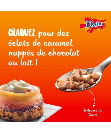 Daim - Milk Chocolate Cracks and Caramel Shards - Ideal for Desserts and Pastries - Bag of 1 kg - Buy Online on GoSupps.com