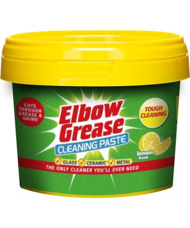 Elbow Grease All Purpose Power Paste 350 G Powerful Cleaning Formula for Kitchen Bathroom Multi- Surfaces - with Degreaser Sponge Elbow Grease Power Paste + Sponge - Buy Online on GoSupps.com