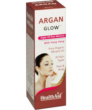 HealthAid Argan Glow Oil 60ml - Buy Online on GoSupps.com