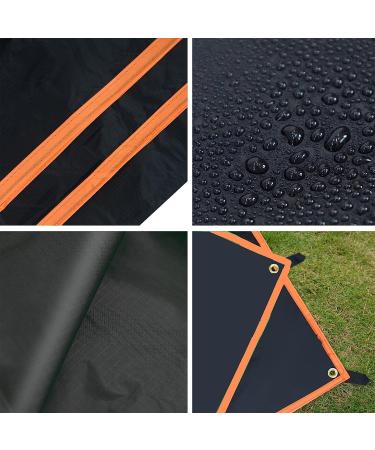 GEERTOP Ultralight Waterproof Tent Footprint | Outdoor Camping Ground Cloth | 4'3 x 6'11 | Hiking Backpacking Tarp - Buy Online on GoSupps.com