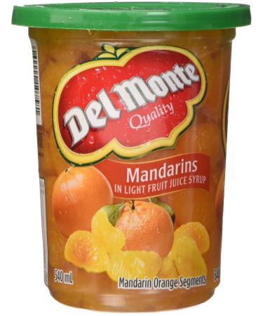 Del Monte Mandarins in Light Fruit Juice Syrup 540 ml Pack of 12
