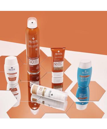 Rilastil Sun System Advanced Protection SPF50 Facial Sunscreen Fluid Eco-Friendly Sun Protection with Pro DNA Complex Water Resistant for Sensitive Skin 50ml Pack - Buy Online on GoSupps.com