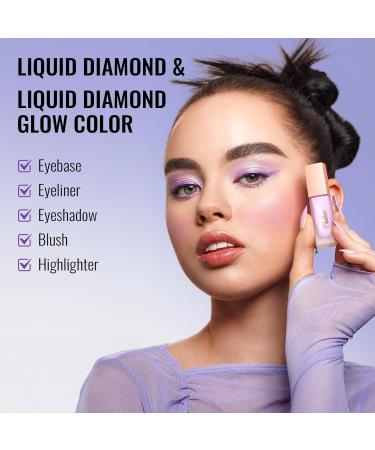 Oulac Liquid Glitter Eyeshadow - Metallic Mossy Green with Gold Sparkle | Vegan & Cruelty-Free | 5.4g Wreath Nebula - Buy Online on GoSupps.com