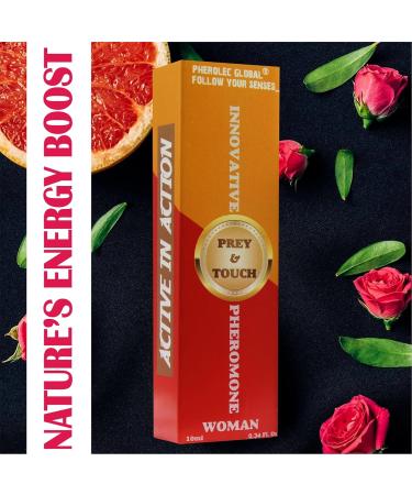 Prey & Touch Pulse Point Pheromone for Women - Extra Strength Pheromone - Perfume for Women with Long-lasting Scent - Travel Size - 0.34 Fl. Oz - Buy Online on GoSupps.com