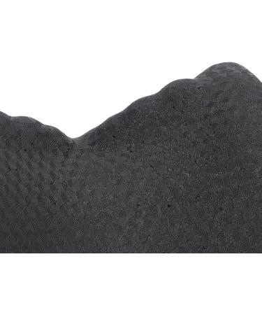 Neck Wedge Bed Sleeping Stretching Pillow Cervical Wedge Temporal Mandibular Joint Relieving Device Cervical Traction Discomfort Relieve Jaw Release Tool (Black) - Buy Online on GoSupps.com