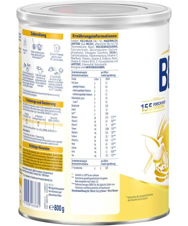 Buy BEBA Nestl JUNIOR 2 Milk Drink - 3 x 800g | Ideal for Children 2+ | International Shipping Available - Buy Online on GoSupps.com
