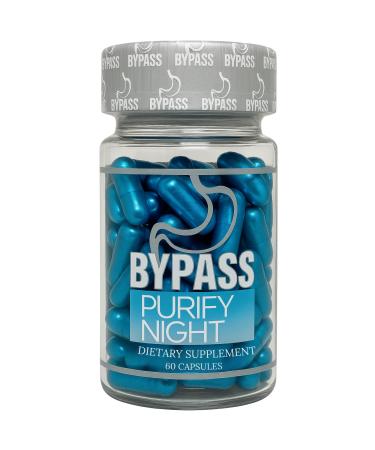 Bypass Purify Night Nighttime Dietary Supplement purify Night Capsules Evening Wellness Support Daily Wellness Capsules 60 Capsule Supplement