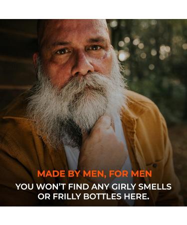 Tough Scrub Men's Face Wash & Scrub with Activated Charcoal - Exfoliating Facial Cleanser for Dead Skin Dirt & Oil | Wild Willies - Hydrated & Energized Skin - Buy Online on GoSupps.com