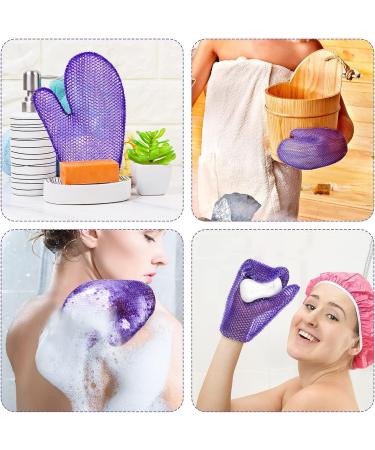 Spa Bath Mitt Exfoliating Glove - Body & Skin Exfoliator for Beauty Spa Massage - Buy Online on GoSupps.com