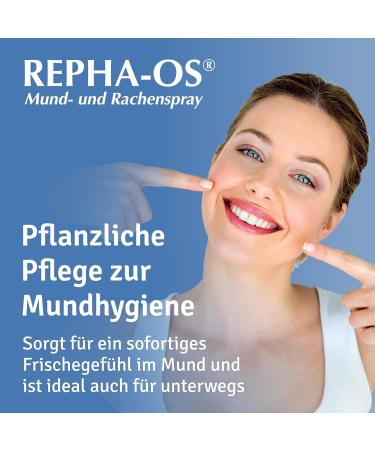 Repha-os Mouth and Throat Spray - 30ml for Inflammatory & Infectious Irritation Relief - International Shipping Available - Buy Online on GoSupps.com