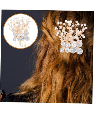 Ipetboom Silver Hair Comb Bride Hair Side Comb Wedding Bridal Hair Comb Wedding Hair Accessories Bride Hair Accessories Silver Hair Accessories Hair Combs for Women Crown Metals - Buy Online on GoSupps.com