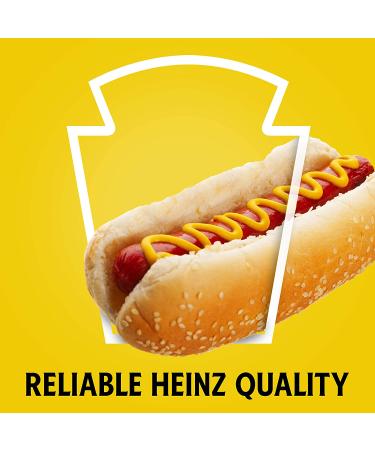Heinz Yellow Mustard 20oz: Classic Condiment for Hot Dogs & Sandwiches - Buy Online on GoSupps.com