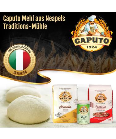 Buy Delicret Naples Pizza Kit - Authentic Caputo Pizzeria Flour San Marzano Tomatoes & Yeast - Neapolitan Pizza Recipes & Storage Included - Buy Online on GoSupps.com