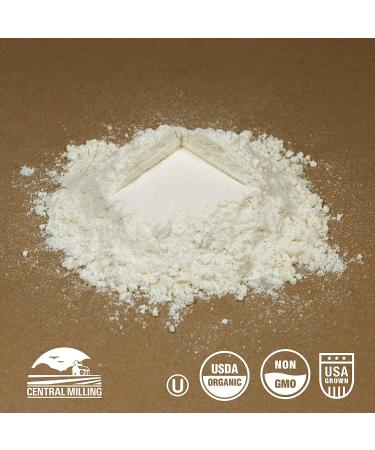 Organic Bread Flour for Baking - 5 lb Pack of 1 | Premium Quality 100% Organic Flour - Buy Online on GoSupps.com