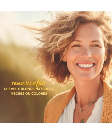 Natur Moi - Golden Highlights Shampoo - Hair Care for Blonde Hair - Sulfate-Free Shampoo - Revives Highlights - Organic Chamomile - 95% Natural Origin - 250 ml - Made in France - Buy Online on GoSupps.com