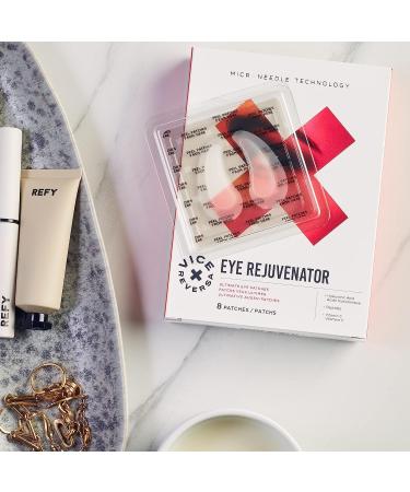Vice Reversa Eye Rejuvenator - Hyaluronic Acid Under Eye Patches for Hydration & Brightening - MicroCrystal Skincare (12 Pairs) - Buy Online on GoSupps.com