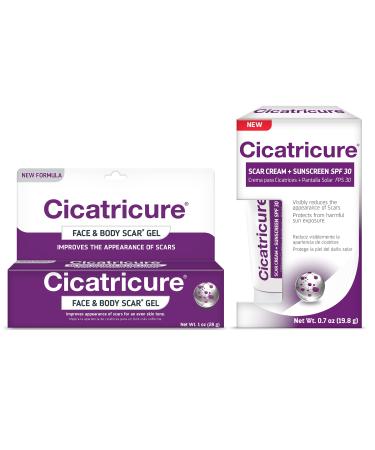 Cicatricure Scar Gel + Cream (Bundle)