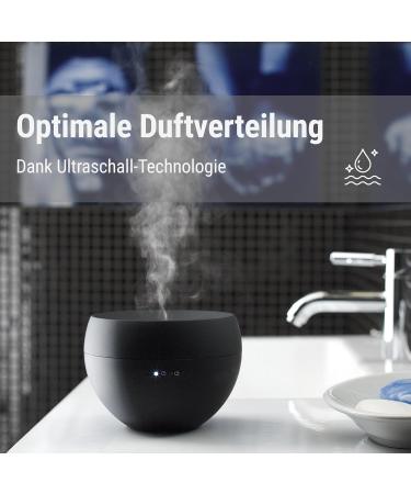 Stadler Form Aroma Diffuser Jasmine - Black 24H Running Time Interval Mode Ideal for Fragrance Oils - International Shipping Available - Buy Online on GoSupps.com