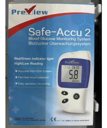 Buy Blood Sugar Measuring Device Set 50 Test Strips & Lanz Stechhilfe | Simple Home Diabetes Test | Fast International Shipping - Buy Online on GoSupps.com