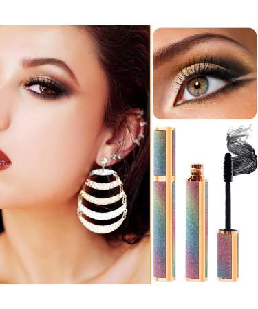 Lashvibe Mascara Sweetempo Mascara Liquid Extensions Mascara Natural 4d Fiber Mascara Long-Lasting Mascara with Thick Curling Waterproof Sweat-Proof and Non-smudge (2PCS) - Buy Online on GoSupps.com