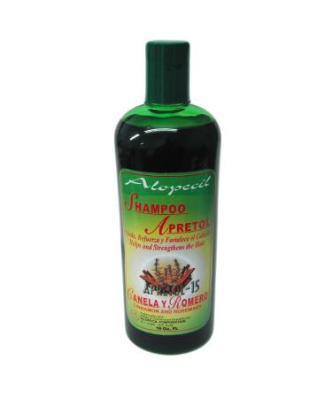 Apretol Shampoo Canela y Romero (Cinnamon and Rosemary Shampoo)
